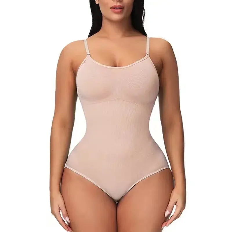 Seamless Shapewear Bodysuit – Tummy Control & Butt Lifting Body Shaper