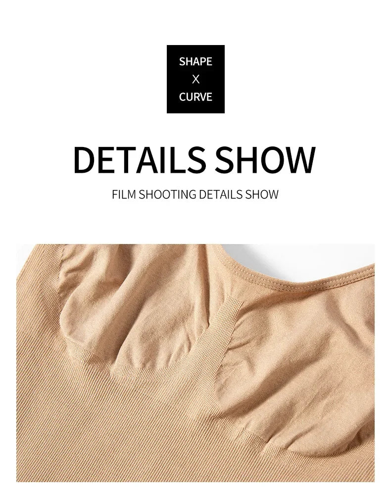 Seamless Shapewear Bodysuit – Tummy Control & Butt Lifting Body Shaper