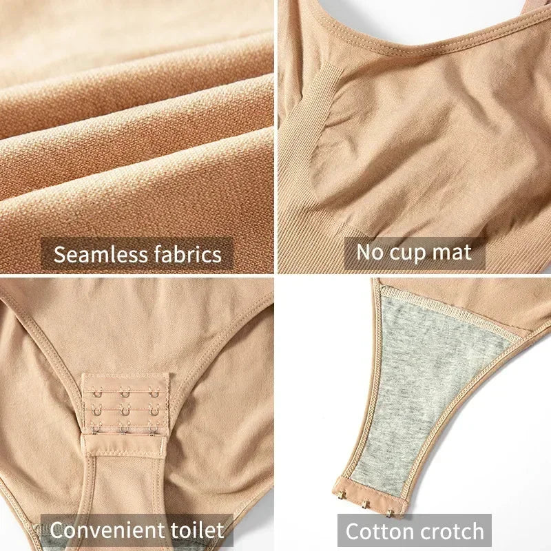 Seamless Shapewear Bodysuit – Tummy Control & Butt Lifting Body Shaper
