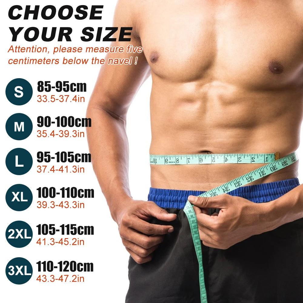 Men’s & Women’s Waist Trainer – Sweat Wrap for Belly Fat, Core & Back Support