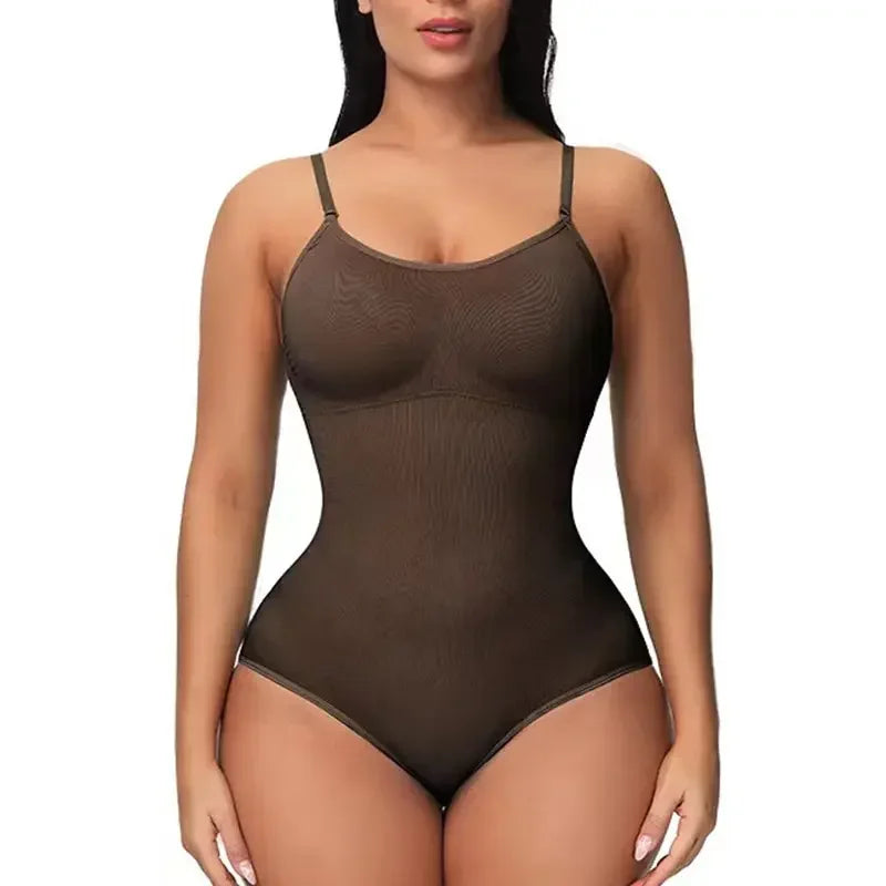 Seamless Shapewear Bodysuit – Tummy Control & Butt Lifting Body Shaper