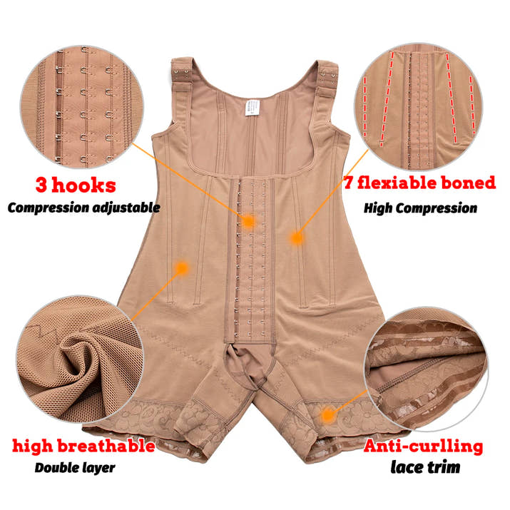 Fajas Colombianas Stage 2 – Post Lipo & BBL Shapewear with Tummy Control