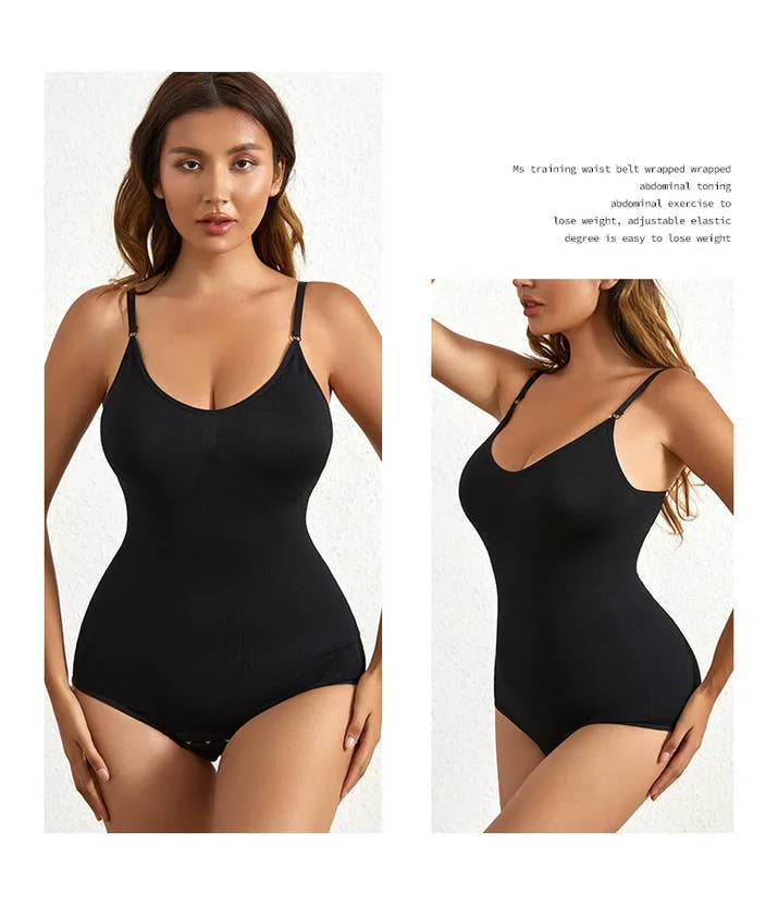 Seamless Shapewear Bodysuit – Tummy Control & Butt Lifting Body Shaper