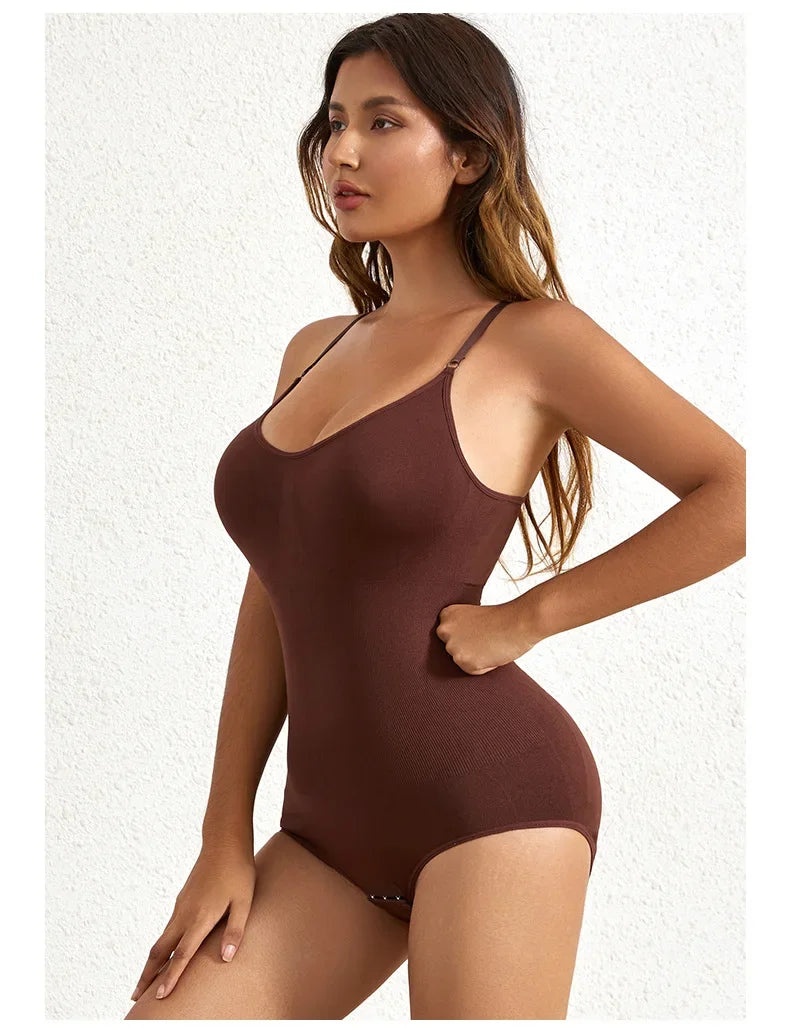 Seamless Shapewear Bodysuit – Tummy Control & Butt Lifting Body Shaper
