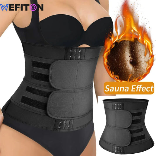Men’s & Women’s Waist Trainer – Sweat Wrap for Belly Fat, Core & Back Support