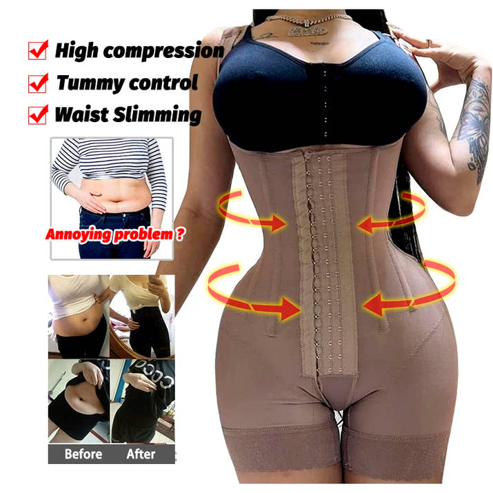 Fajas Colombianas Stage 2 – Post Lipo & BBL Shapewear with Tummy Control