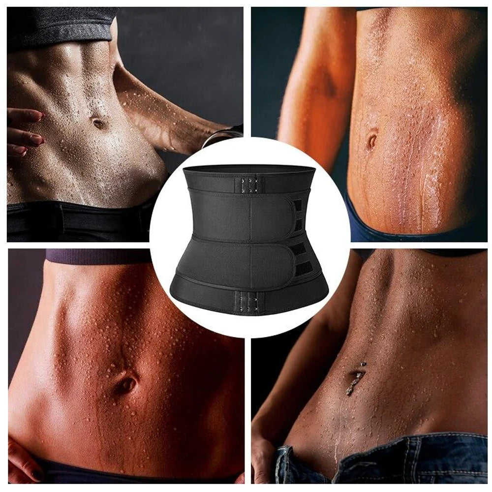 Men’s & Women’s Waist Trainer – Sweat Wrap for Belly Fat, Core & Back Support