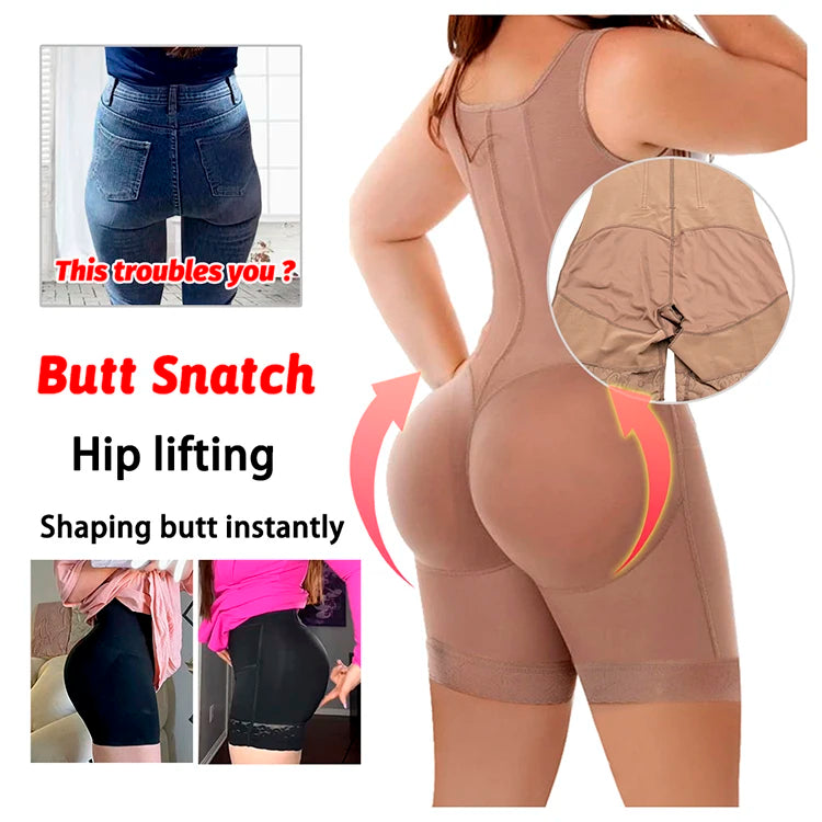 Fajas Colombianas Stage 2 – Post Lipo & BBL Shapewear with Tummy Control