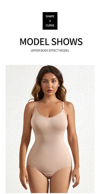 Seamless Shapewear Bodysuit – Tummy Control & Butt Lifting Body Shaper
