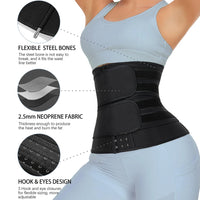 Men’s & Women’s Waist Trainer – Sweat Wrap for Belly Fat, Core & Back Support