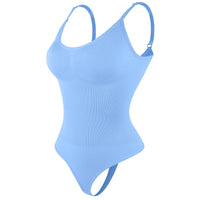 Full Body Sculpting Shaper – Seamless Thong Bodysuit with Slimming Support