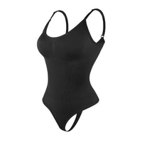 Full Body Sculpting Shaper – Seamless Thong Bodysuit with Slimming Support