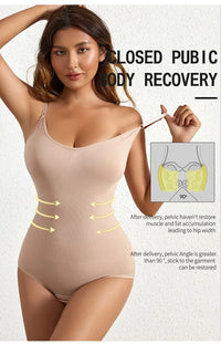 Seamless Shapewear Bodysuit – Tummy Control & Butt Lifting Body Shaper