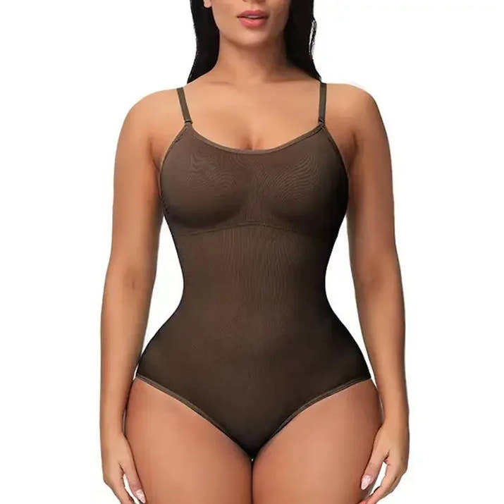 Seamless Shapewear Bodysuit – Tummy Control & Butt Lifting Body Shaper