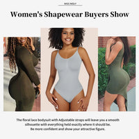 Full Body Sculpting Shaper – Seamless Thong Bodysuit with Slimming Support