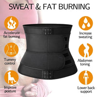 Men’s & Women’s Waist Trainer – Sweat Wrap for Belly Fat, Core & Back Support
