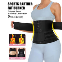 Men’s & Women’s Waist Trainer – Sweat Wrap for Belly Fat, Core & Back Support